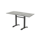 Table de jardin de terrasse CARVO DUO Plateaux en HPL