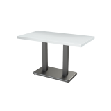 Table De Bistrot IMPERIO DUO Plateau Plaqué