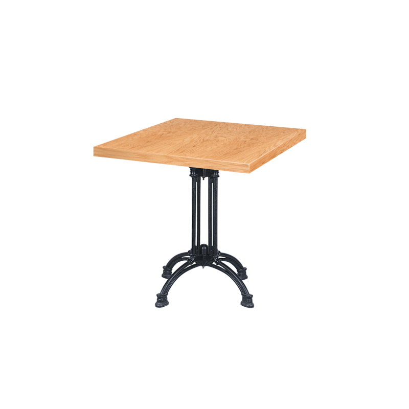 Table De Bistrot RUSITCAL Plateau Plaqué
