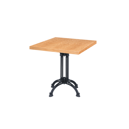 Table De Bistrot RUSITCAL Plateau Plaqué
