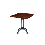 Table De Bistrot RUSITCAL Plateau Plaqué