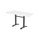 Table De Bistrot CARVO DUO Plateau Plaqué