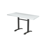Table De Bistrot CARVO DUO Plateau Plaqué