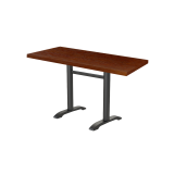 Table De Bistrot CARVO DUO Plateau Plaqué