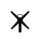 Table de jardin de terrasse CROSS COMFORT noir 70x70 Noir profond