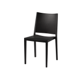 Chaise de café GOMERA FULL noire