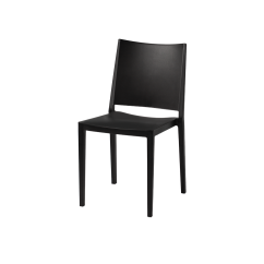 Chaise de café GOMERA FULL noire