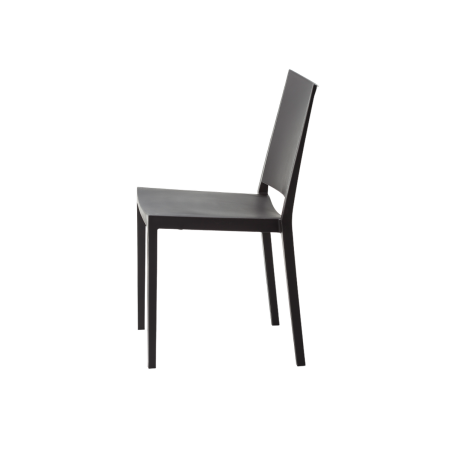 Chaise de café GOMERA FULL noire