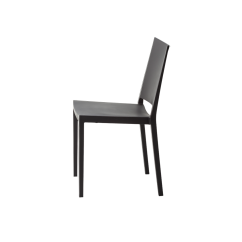 Chaise de café GOMERA FULL noire