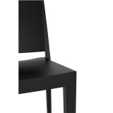 Chaise de café GOMERA FULL noire