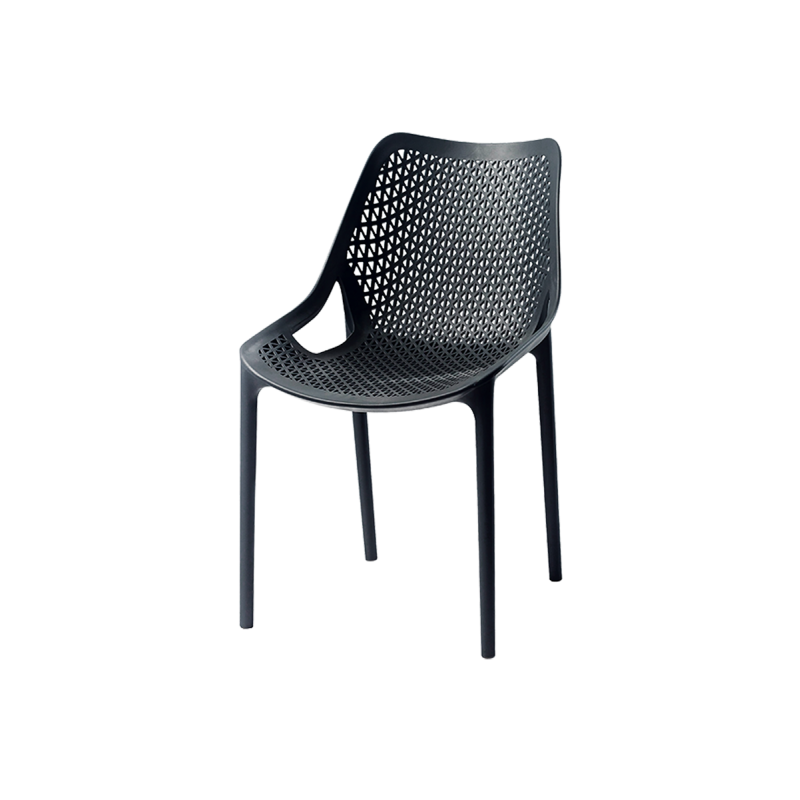 Chaise de café CLOUD anthracite