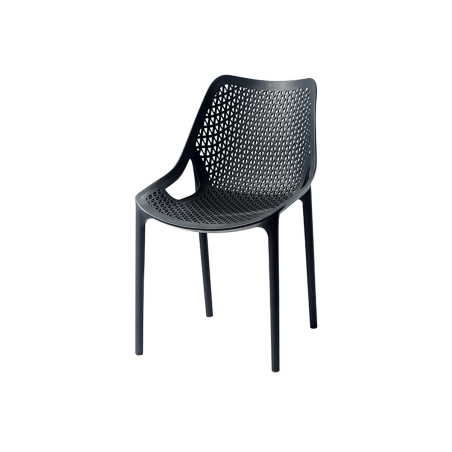 Chaise de café CLOUD anthracite