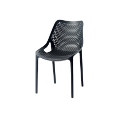Chaise de café CLOUD anthracite