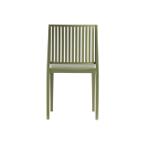 Chaise de café GOMERA STRIPES olio verde