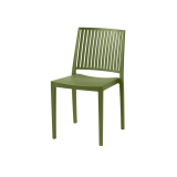 Chaise de café GOMERA STRIPES olio verde