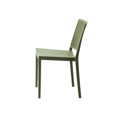 Chaise de café GOMERA STRIPES olio verde