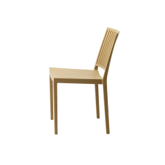 Chaise de café GOMERA STRIPES amber dune
