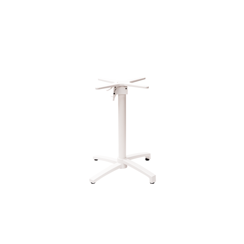 La Base de la Table de Bistrot CROSS COMFORT blanc