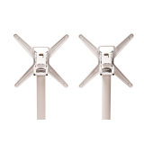 La Base de la Table de Bistrot CROSS COMFORT DUO blanc
