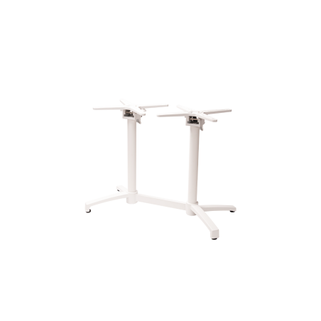 La Base de la Table de Bistrot CROSS COMFORT DUO blanc