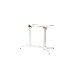 La Base de la Table de Bistrot CROSS COMFORT DUO blanc