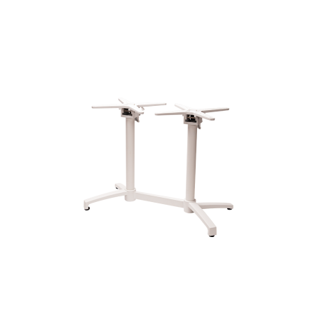 La Base de la Table de Bistrot CROSS COMFORT DUO blanc