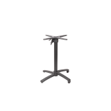 La Base de la Table de Bistrot CROSS COMFORT gris