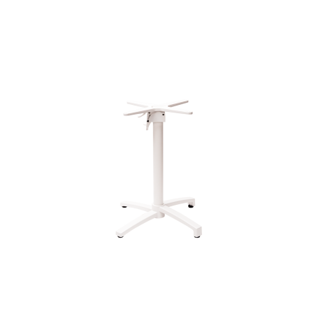 La Base de la Table de Bistrot CROSS COMFORT blanc