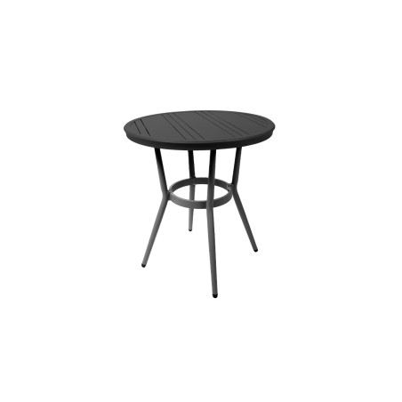 Table de jardin de terrasse EVA anthracite
