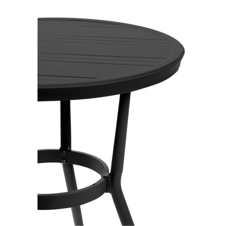 Table de jardin de terrasse EVA anthracite
