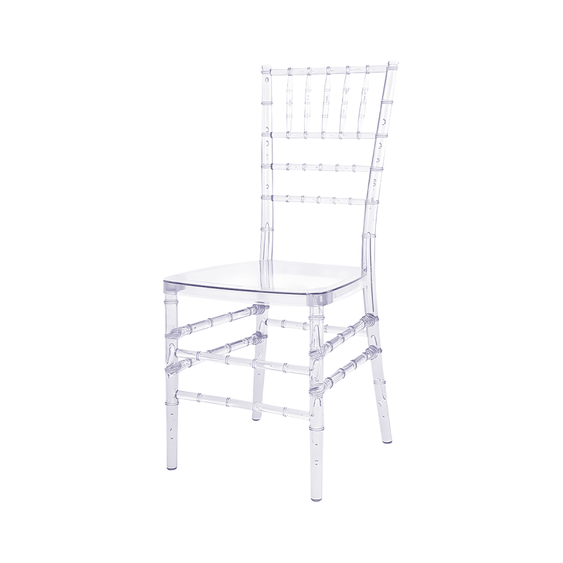 Chaise de mariage CHIAVARI TIFFANY transparent