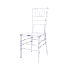 Chaise de mariage CHIAVARI TIFFANY transparent