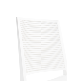 Chaise de café GOMERA NET blanche