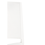 Chaise de café GOMERA NET blanche
