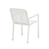 Chaise en aluminium PUREZZA blanc