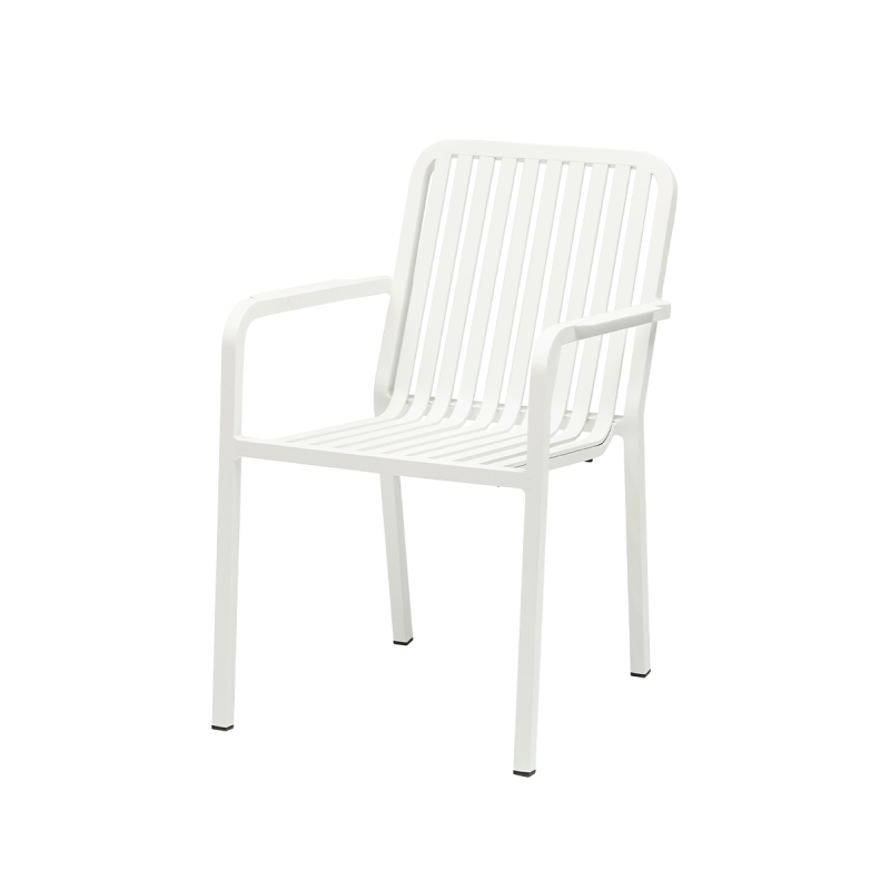 Chaise en aluminium PUREZZA blanc