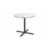 Table de jardin de terrasse PRISMA Plateaux en HPL