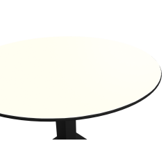 Table de jardin de terrasse PRISMA Plateaux en HPL