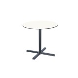 Table de jardin de terrasse PRISMA Plateaux en HPL