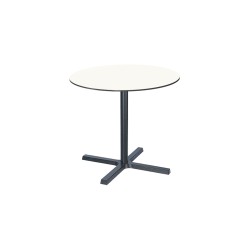 Table de jardin de terrasse PRISMA Plateaux en HPL