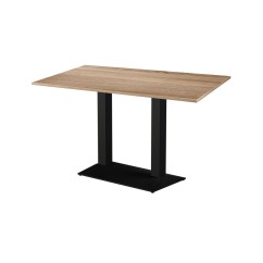 Table de café GIZA DUO avec plateau stratifié