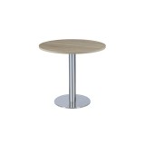 Table de café SIGMA R avec plateau stratifié