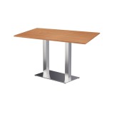 Table de café SIGMA DUO avec plateau stratifié