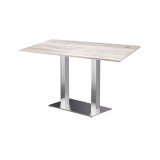 Table de café SIGMA DUO avec plateau stratifié