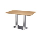 Table de café SIGMA DUO avec plateau stratifié