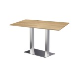 Table de café SIGMA DUO avec plateau stratifié