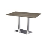 Table de café SIGMA DUO avec plateau stratifié