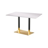 Table de café OMEGA DUO avec plateau stratifié