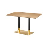 Table de café OMEGA DUO avec plateau stratifié