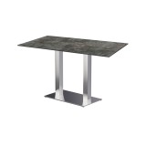 Table pour jardin à bière SIGMA DUO avec plateau HPL